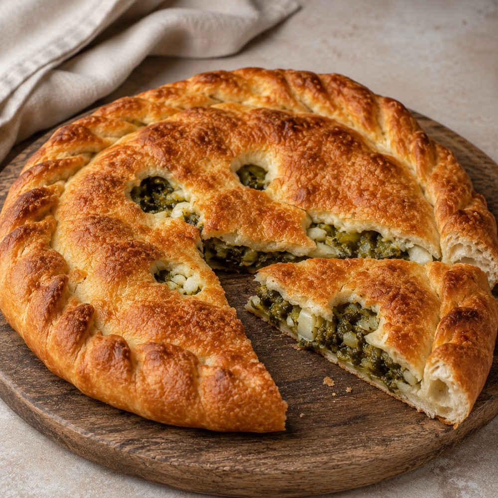 Pizza con scarole - immagine 2