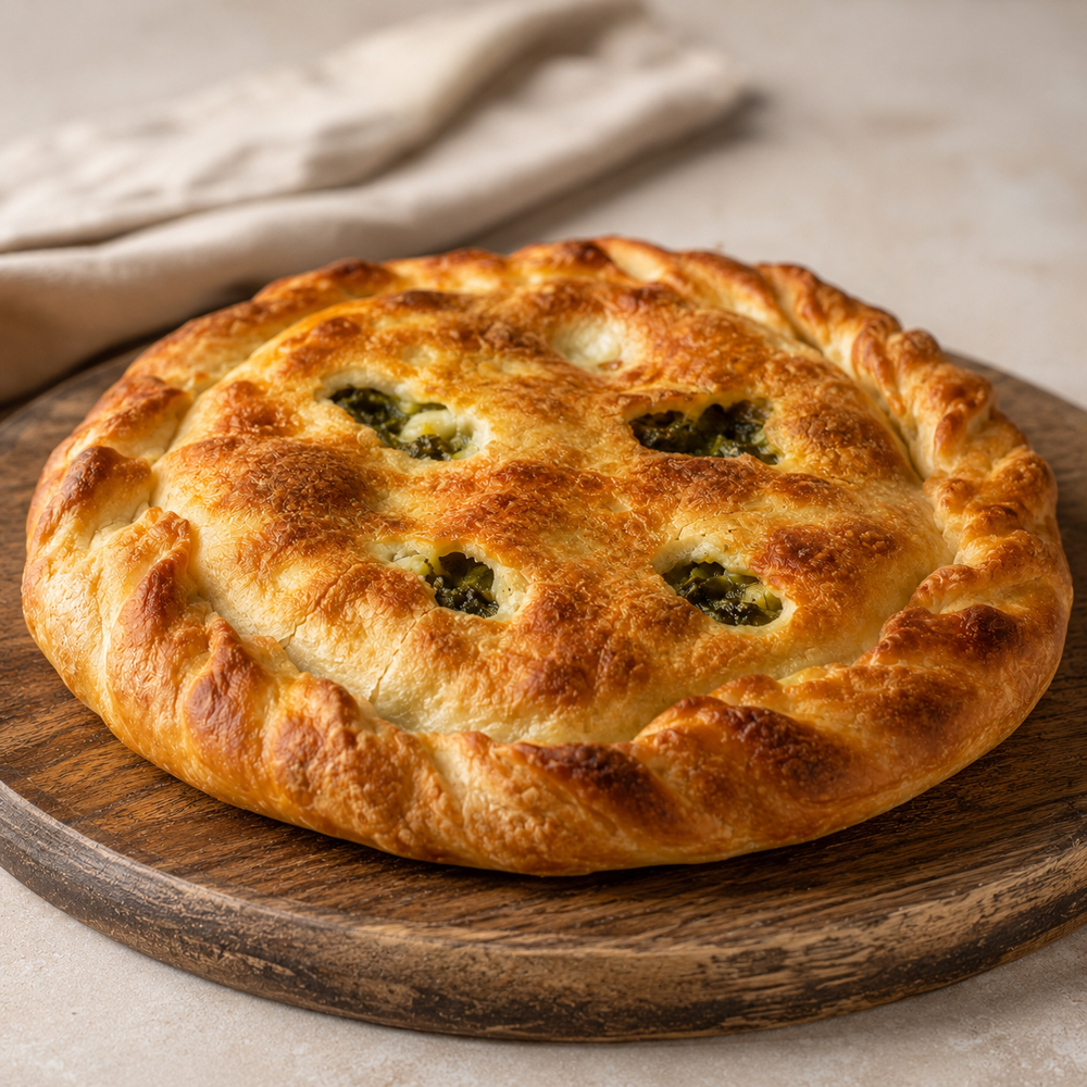 Pizza con scarole - immagine 3