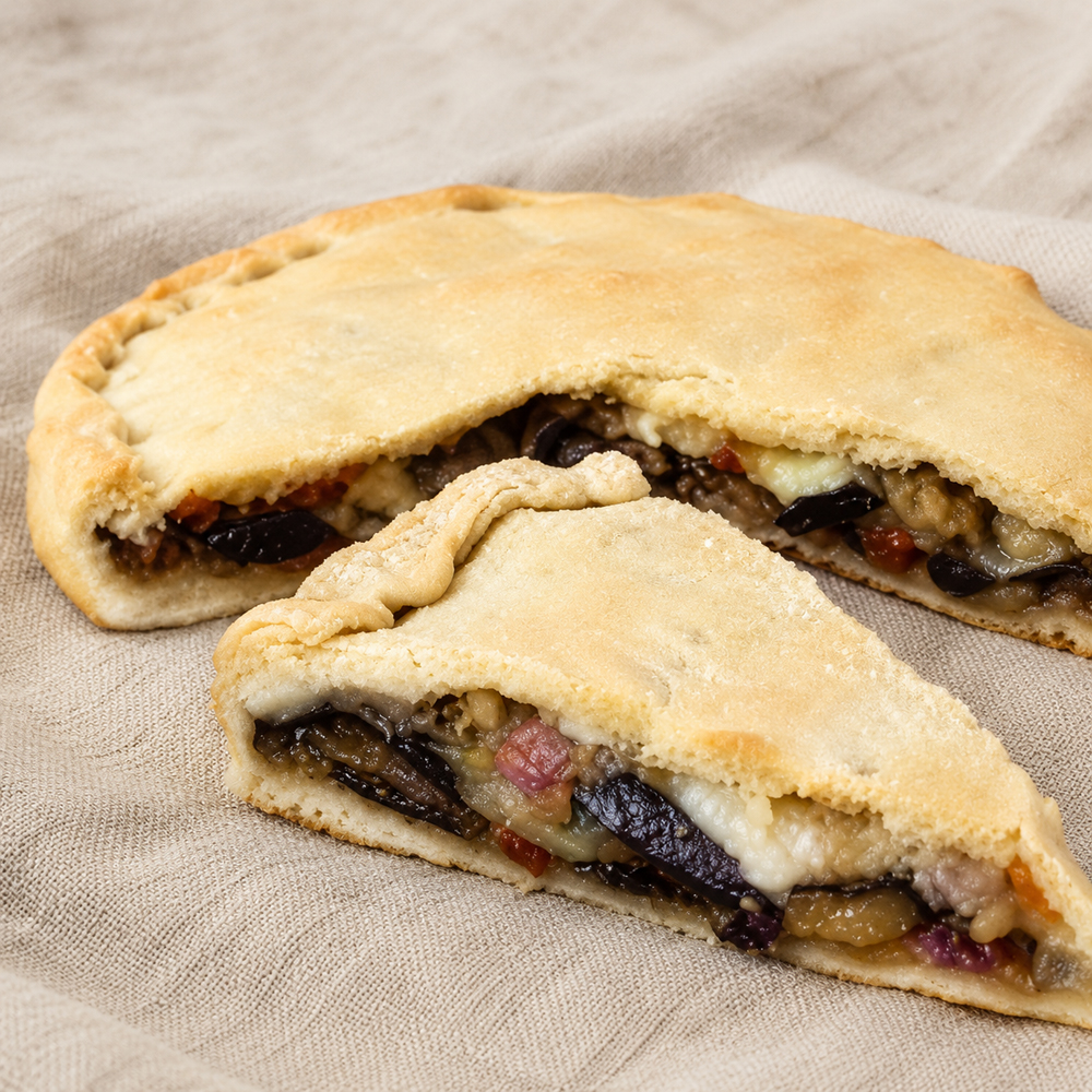 Pizza alle melanzane - immagine 3